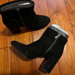 MK stud heeled boots